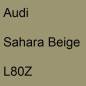 Preview: Audi, Sahara Beige, L80Z.